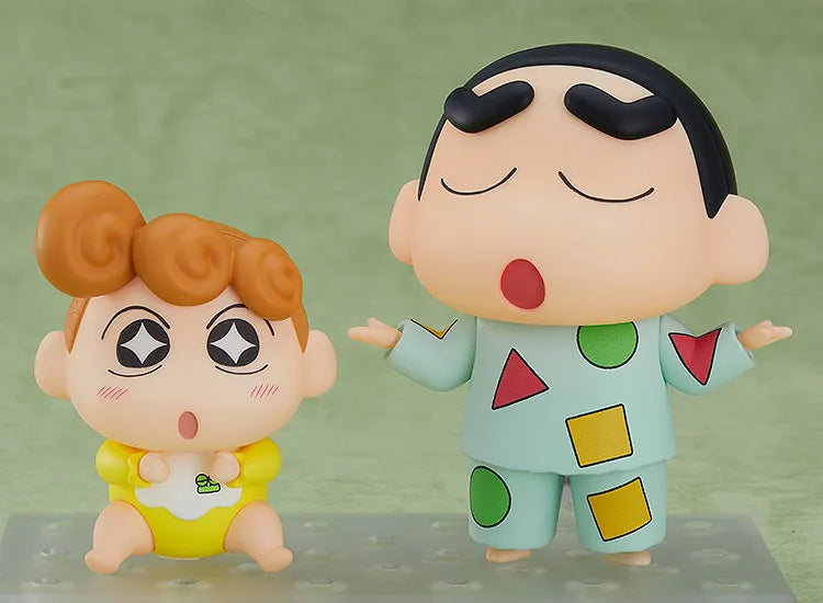 Crayon Shin-chan - Nohara Himawari - Nohara Shinnosuke - Nendoroid #1565 - Pajama Ver. (Good Smile Company)ㅤ – Good Smile Company – ActionFigureBrasil