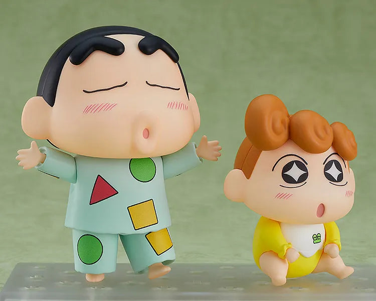 Crayon Shin-chan - Nohara Himawari - Nohara Shinnosuke - Nendoroid #1565 - Pajama Ver. (Good Smile Company)ㅤ – Good Smile Company – ActionFigureBrasil