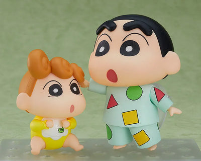 Crayon Shin-chan - Nohara Himawari - Nohara Shinnosuke - Nendoroid #1565 - Pajama Ver. (Good Smile Company)ㅤ – Good Smile Company – ActionFigureBrasil — acessórios