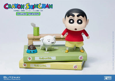 Crayon Shin-chan - Nohara Shinnosuke - Shiro - Legend Anime - DX Ver. (Blitzway)ㅤ – Blitzway – ActionFigureBrasil — embalagem