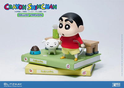 Crayon Shin-chan - Nohara Shinnosuke - Shiro - Legend Anime - DX Ver. (Blitzway)ㅤ – Blitzway – ActionFigureBrasil — acessórios