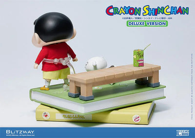 Crayon Shin-chan - Nohara Shinnosuke - Shiro - Legend Anime - DX Ver. (Blitzway)ㅤ – Blitzway – ActionFigureBrasil — ambientada