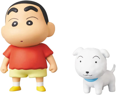 Crayon Shin-chan - Nohara Shinnosuke - Shiro - UDF Crayon Shin-chan Series 4 - Ultra Detail Figure No.674 - Early Ver. (Medicom Toy)ㅤ – Medicom Toy – ActionFigureBrasil