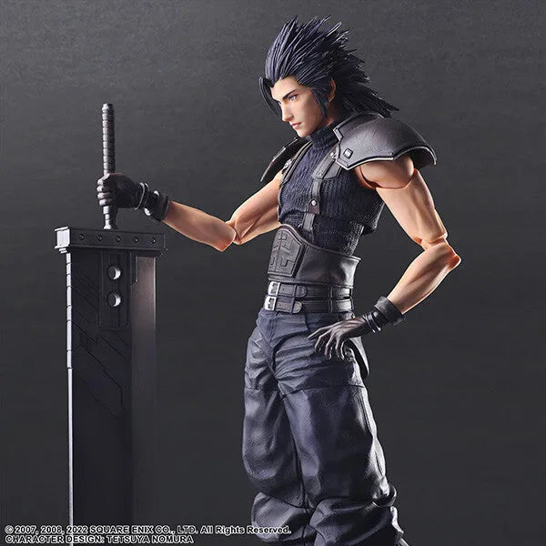 Crisis Core -Final Fantasy VII- Reunion - Zack Fair - Play Arts Kai - Soldier 1st Class (Square Enix)ㅤ – Square Enix – ActionFigureBrasil