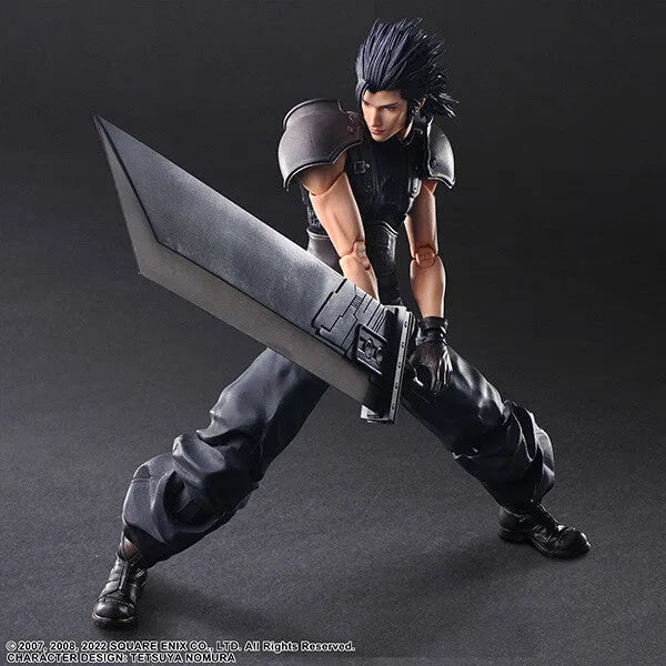 Crisis Core -Final Fantasy VII- Reunion - Zack Fair - Play Arts Kai - Soldier 1st Class (Square Enix)ㅤ – Square Enix – ActionFigureBrasil