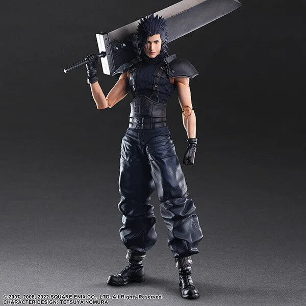 Crisis Core -Final Fantasy VII- Reunion - Zack Fair - Play Arts Kai - Soldier 1st Class (Square Enix)ㅤ – Square Enix – ActionFigureBrasil