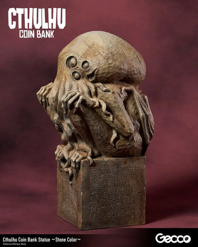 Cthulhu Coin Bank (Stone Color) (Variant) – Gecco Co. – ActionFigure Brasil — close