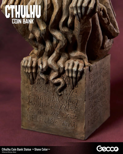 Cthulhu Coin Bank (Stone Color) (Variant) – Gecco Co. – ActionFigure Brasil — ângulo diferente