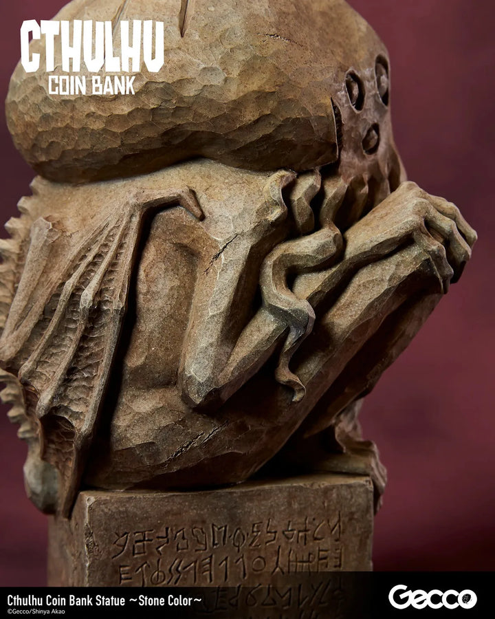 Cthulhu Coin Bank (Stone Color) (Variant) – Gecco Co. – ActionFigure Brasil