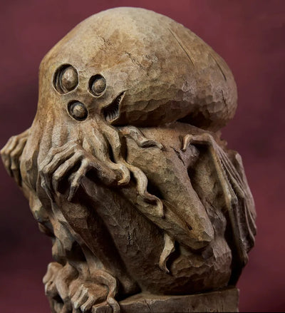 Cthulhu Coin Bank (Stone Color) (Variant) – Gecco Co. – ActionFigure Brasil — close