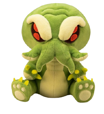 Cthulhu Mythos - Cthulhu - Zipper Mouth Plushie (QUANTUM MECHANIX)ㅤ – Quantum Mechanix – ActionFigureBrasil