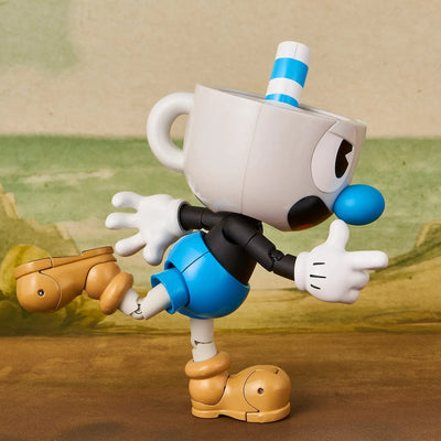 Cuphead - Mugman - Icons (1000Toys, Union Creative International Ltd)ㅤ – 1000Toys – ActionFigureBrasil — ângulo diferente