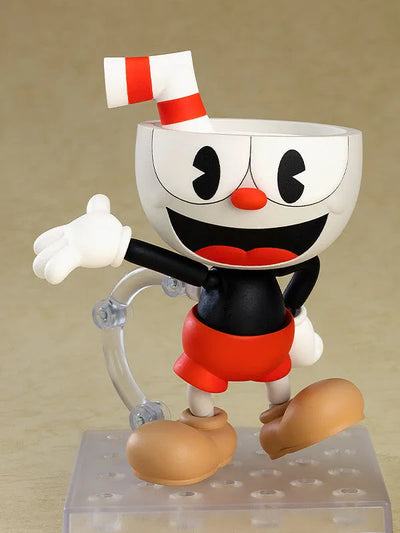 Cuphead - Nendoroid #2024 (Good Smile Company)ㅤ – Good Smile Company – ActionFigureBrasil — ângulo diferente
