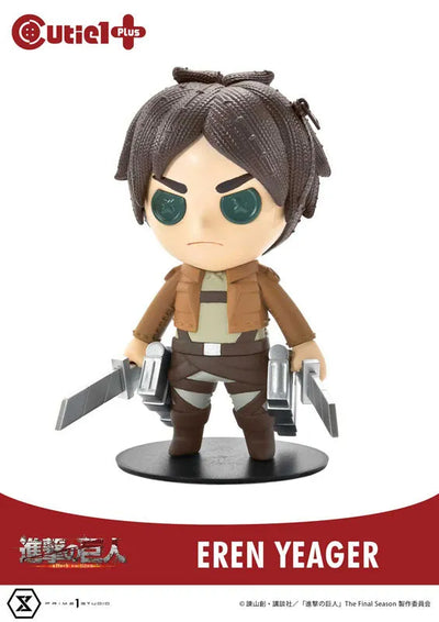 Cutie1+ Attack on Titan Eren Yeagerㅤ – Prime 1 Studio – ActionFigureBrasil — close