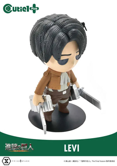 Cutie1+ Attack on Titan Leviㅤ – Prime 1 Studio – ActionFigureBrasil — com base expositora