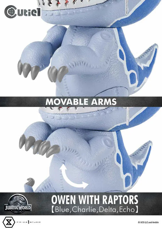 Cutie1 Jurassic World Owen and 4 Raptor Sisters Setㅤ – Prime 1 Studio – ActionFigureBrasil