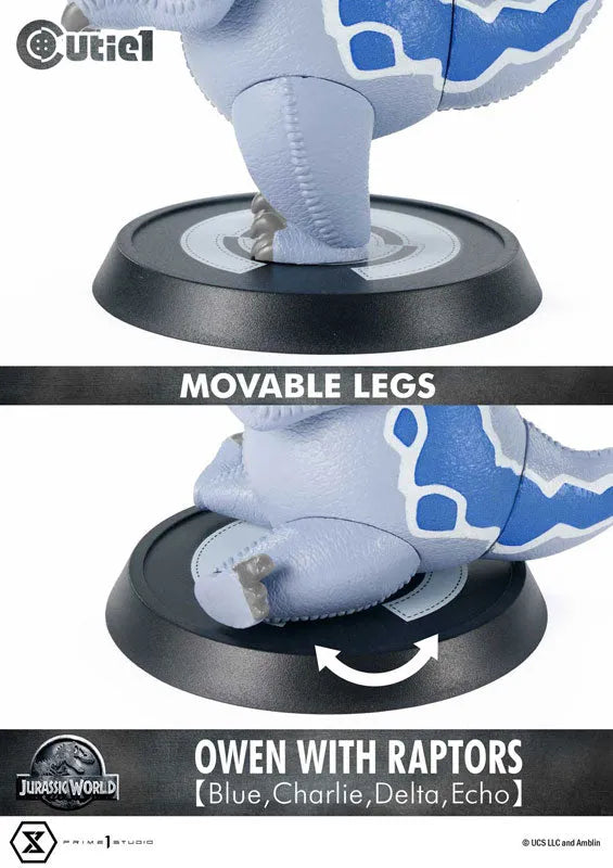 Cutie1 Jurassic World Owen and 4 Raptor Sisters Setㅤ – Prime 1 Studio – ActionFigureBrasil