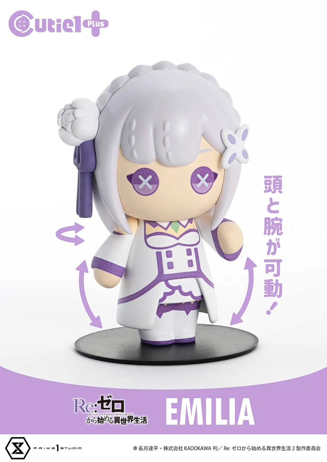 Cutie1 PLUS Re:ZERO Complete Set (Regular Version) Re:ZERO -Starting Life in Another World- – Prime1Studio – ActionFigure Brasil