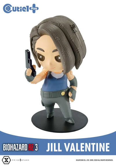 Cutie1 Plus Resident Evil RE:3 Jill Valentineㅤ – Prime 1 Studio – ActionFigureBrasil — com base expositora