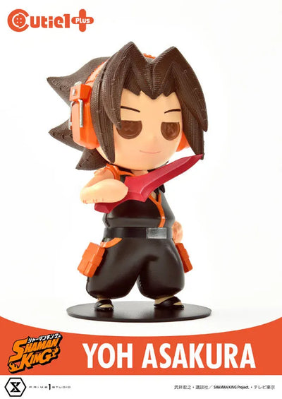 Cutie1 Plus SHAMAN KING Yoh Asakuraㅤ – Prime 1 Studio – ActionFigureBrasil — com base expositora