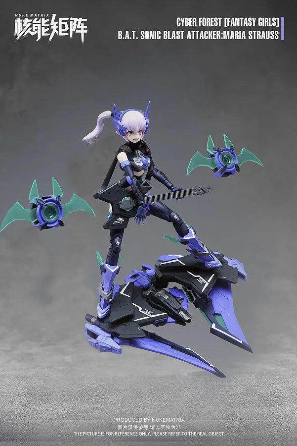 Cyber Forest - FANTASY GIRLS - FF0115 B.A.T. Sonic Blur Attacker: MARIA STRAUSS (NUKE MATRIX)ㅤ – NUKE MATRIX – ActionFigureBrasil