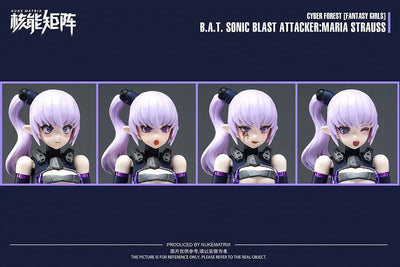 Cyber Forest - FANTASY GIRLS - FF0115 B.A.T. Sonic Blur Attacker: MARIA STRAUSS (NUKE MATRIX)ㅤ – NUKE MATRIX – ActionFigureBrasil — embalagem