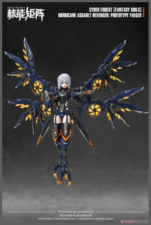 CYBER FOREST - FANTASY GIRLS - Hurricane Assault Revenger - Prototype Jaeger (NUKE MATRIX)ㅤ – NUKE MATRIX – ActionFigureBrasil