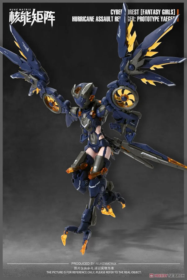 CYBER FOREST - FANTASY GIRLS - Hurricane Assault Revenger - Prototype Jaeger (NUKE MATRIX)ㅤ – NUKE MATRIX – ActionFigureBrasil