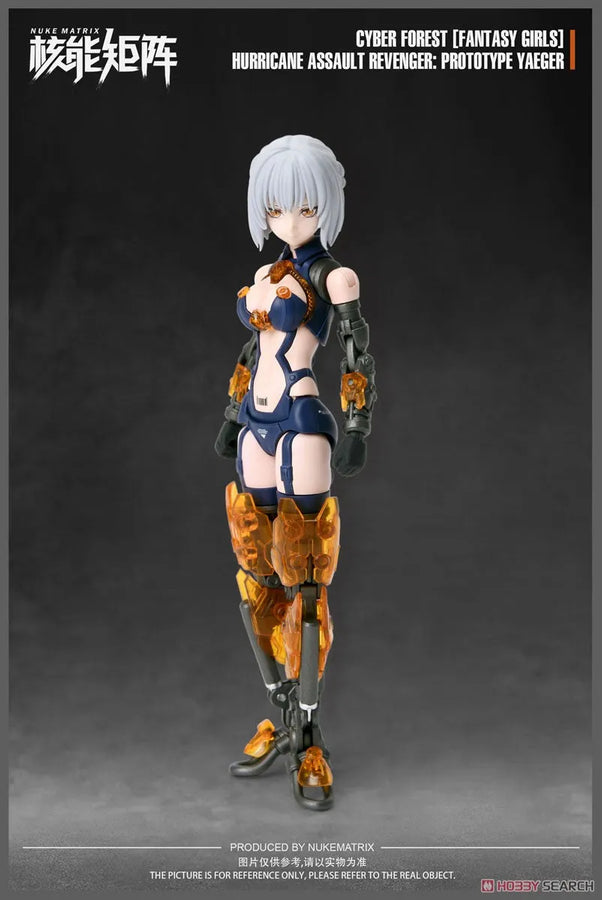 CYBER FOREST - FANTASY GIRLS - Hurricane Assault Revenger - Prototype Jaeger (NUKE MATRIX)ㅤ – NUKE MATRIX – ActionFigureBrasil