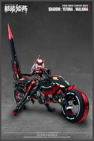 Cyber Forest - FANTASY GIRLS... kina - Model Kit (NUKE MATRIX)ㅤ – NUKE MATRIX – ActionFigureBrasil — ângulo diferente