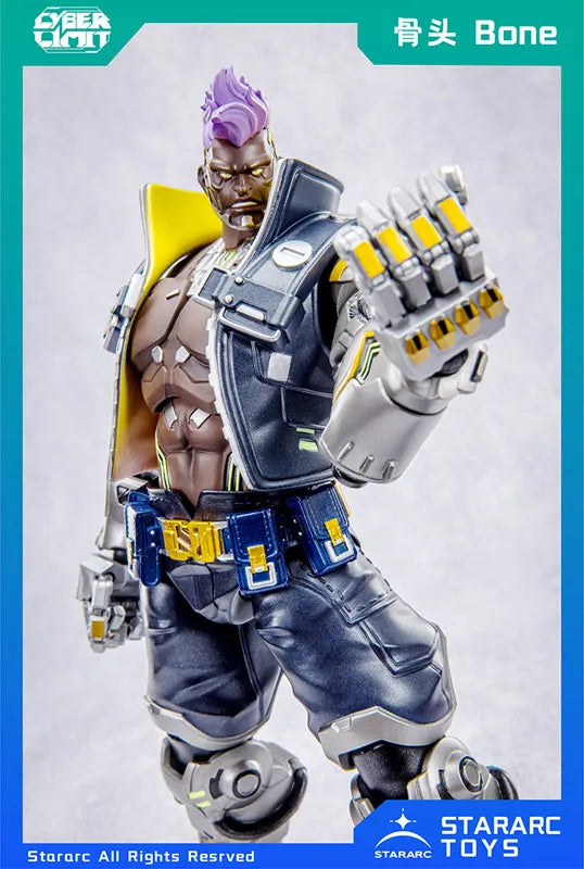 CYBER LIMIT Series - Bone - 1/12 (STARARC TOYS)ㅤ – STARARC TOYS – ActionFigureBrasil