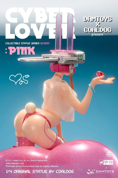 Cyberlover: Pink - LIMITED EDITION – Damtoys – ActionFigure Brasil — ângulo diferente
