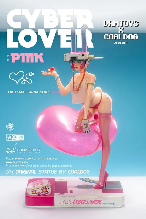 Cyberlover: Pink - LIMITED EDITION – Damtoys – ActionFigure Brasil — ângulo diferente