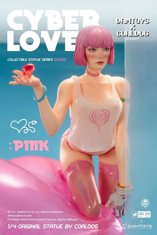 Cyberlover: Pink - LIMITED EDITION – Damtoys – ActionFigure Brasil — ângulo diferente