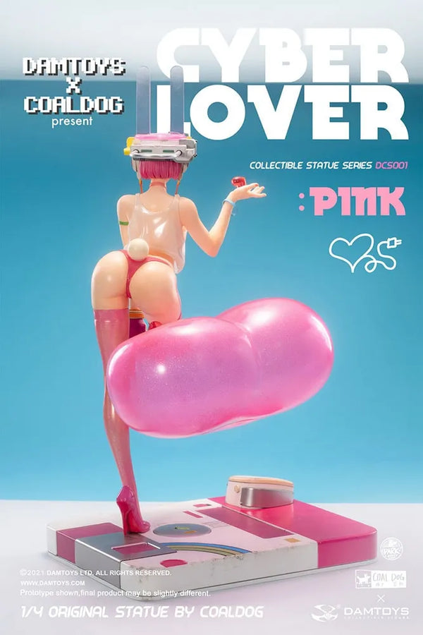 Cyberlover: Pink - LIMITED EDITION – Damtoys – ActionFigure Brasil — ângulo diferente