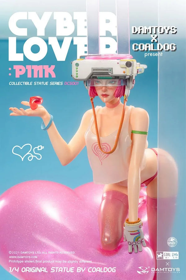 Cyberlover: Pink - LIMITED EDITION – Damtoys – ActionFigure Brasil — ângulo diferente