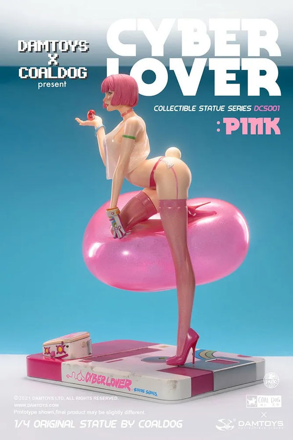 Cyberlover: Pink - LIMITED EDITION – Damtoys – ActionFigure Brasil — ângulo diferente