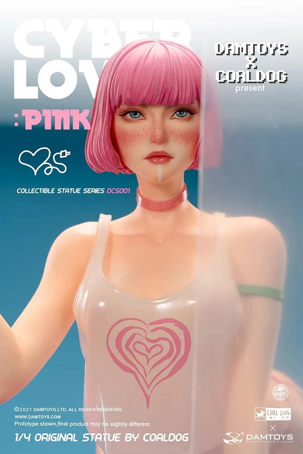 Cyberlover: Pink - LIMITED EDITION – Damtoys – ActionFigure Brasil — ângulo diferente