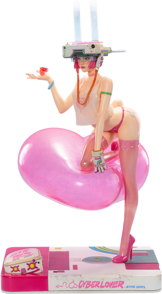 Cyberlover: Pink - LIMITED EDITION – Damtoys – ActionFigure Brasil — ângulo diferente