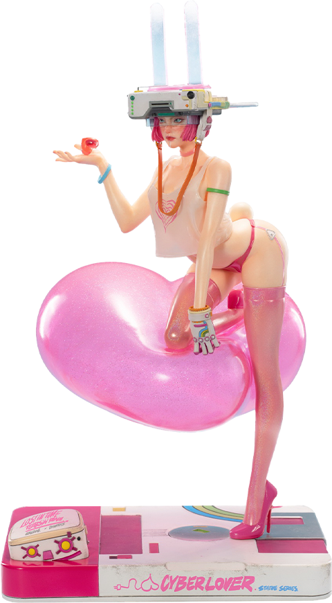 Cyberlover: Pink - LIMITED EDITION – Damtoys – ActionFigure Brasil — ângulo diferente
