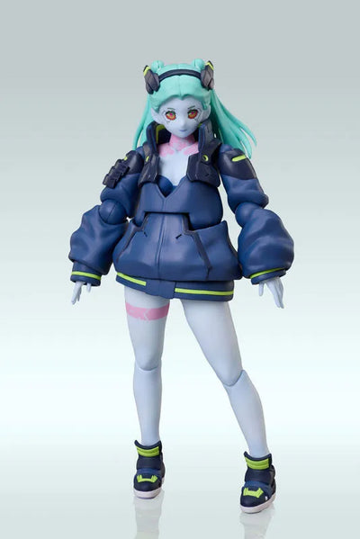 Cyberpunk: Edgerunners - Rebecca - BUZZmod. - 1/12 (Aniplex) [Shop Exclusive]ㅤ – Aniplex – ActionFigureBrasil — ângulo diferente