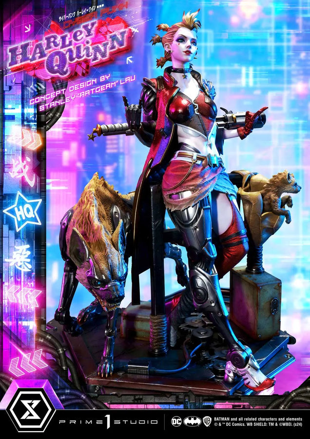 Cyberpunk Harley Quinn (Deluxe Bonus Version) Batman (Comics) – Prime1Studio – ActionFigure Brasil