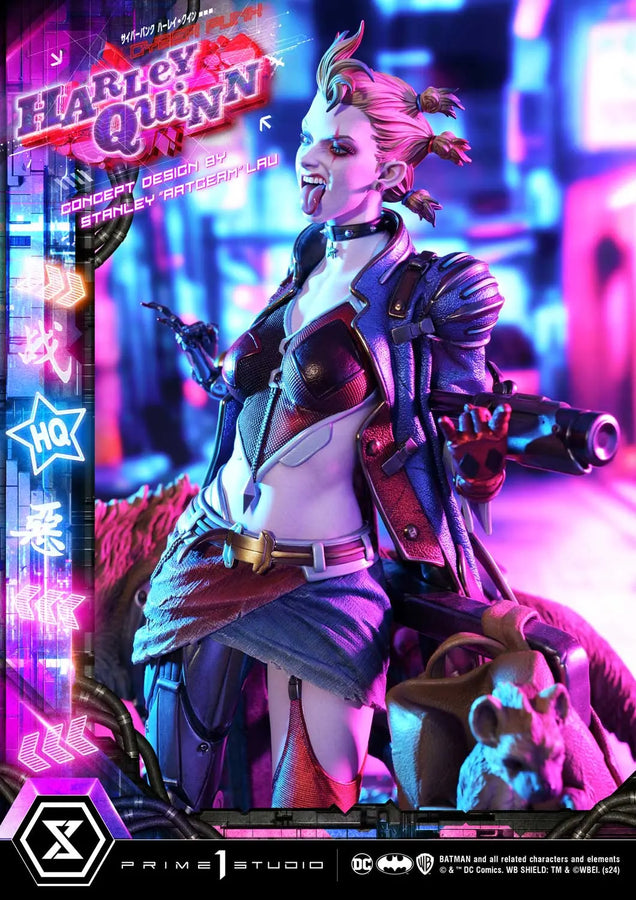 Cyberpunk Harley Quinn (Deluxe Bonus Version) Batman (Comics) – Prime1Studio – ActionFigure Brasil