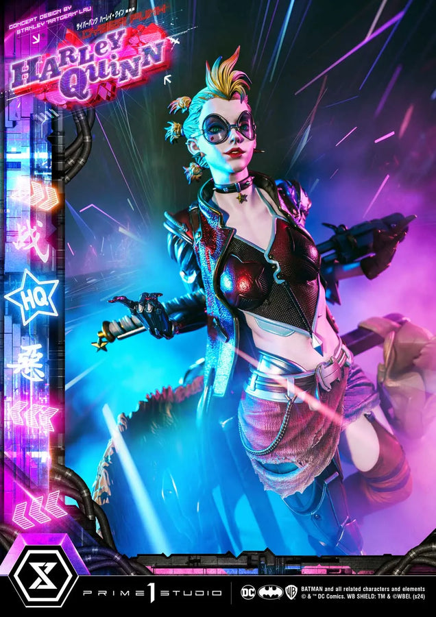 Cyberpunk Harley Quinn (Deluxe Bonus Version) Batman (Comics) – Prime1Studio – ActionFigure Brasil