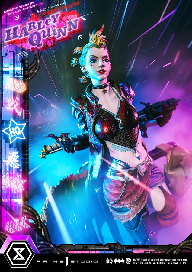 Cyberpunk Harley Quinn (Regular Version) Batman (Comics) – Prime1Studio – ActionFigure Brasil