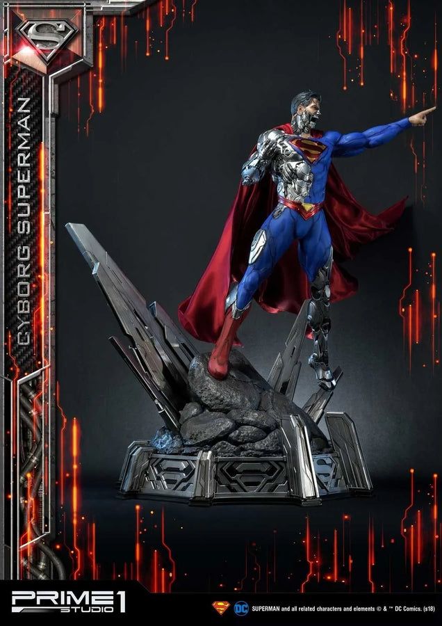 Cyborg Superman (Exclusive Version) Superman (Comics) – Prime1Studio – ActionFigure Brasil