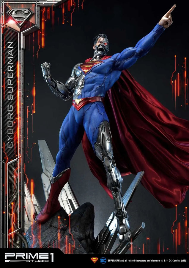 Cyborg Superman (Exclusive Version) Superman (Comics) – Prime1Studio – ActionFigure Brasil