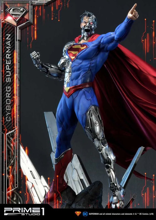 Cyborg Superman (Exclusive Version) Superman (Comics) – Prime1Studio – ActionFigure Brasil