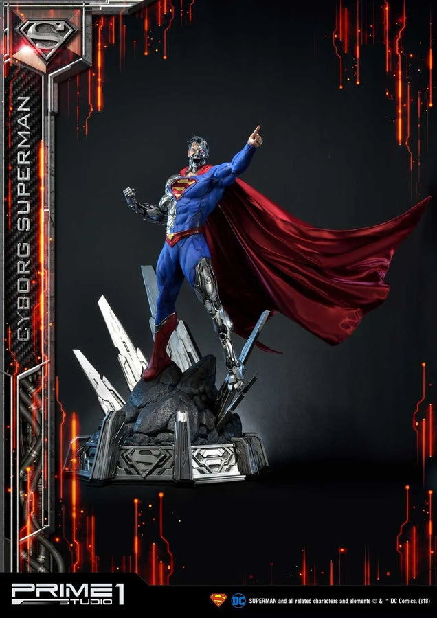 Cyborg Superman (Exclusive Version) Superman (Comics) – Prime1Studio – ActionFigure Brasil