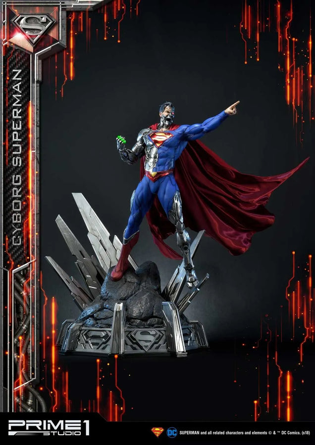 Cyborg Superman (Exclusive Version) Superman (Comics) – Prime1Studio – ActionFigure Brasil